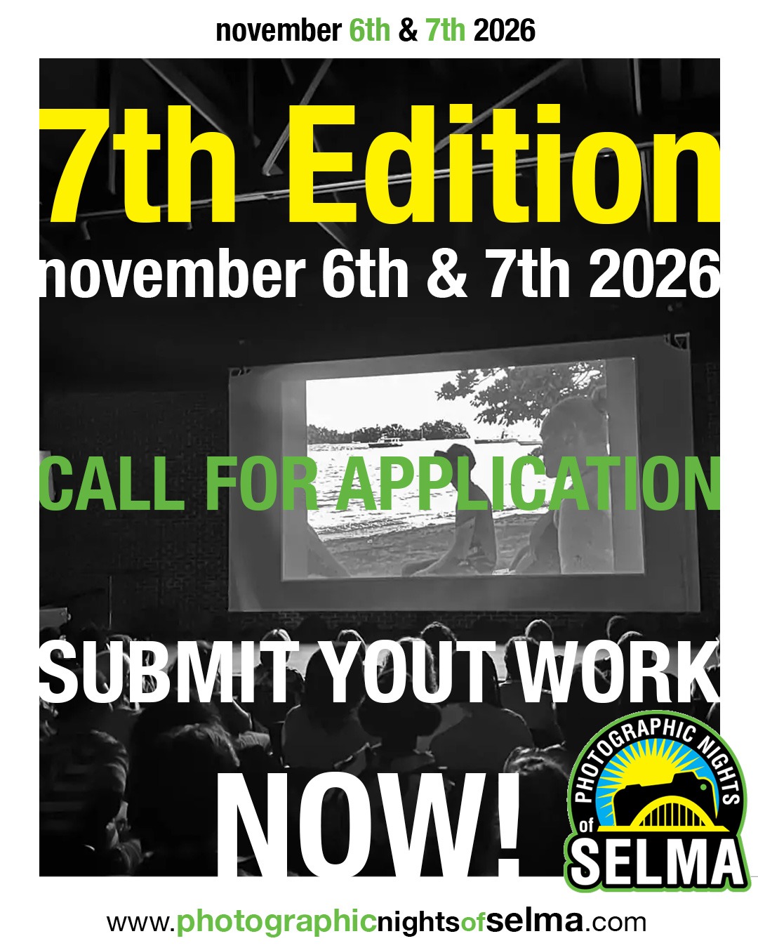 PHOTOGRAPHIC NIGHTS OF SELMA OPENS CALL FOR ENTRIES FOR 7TH EDITION