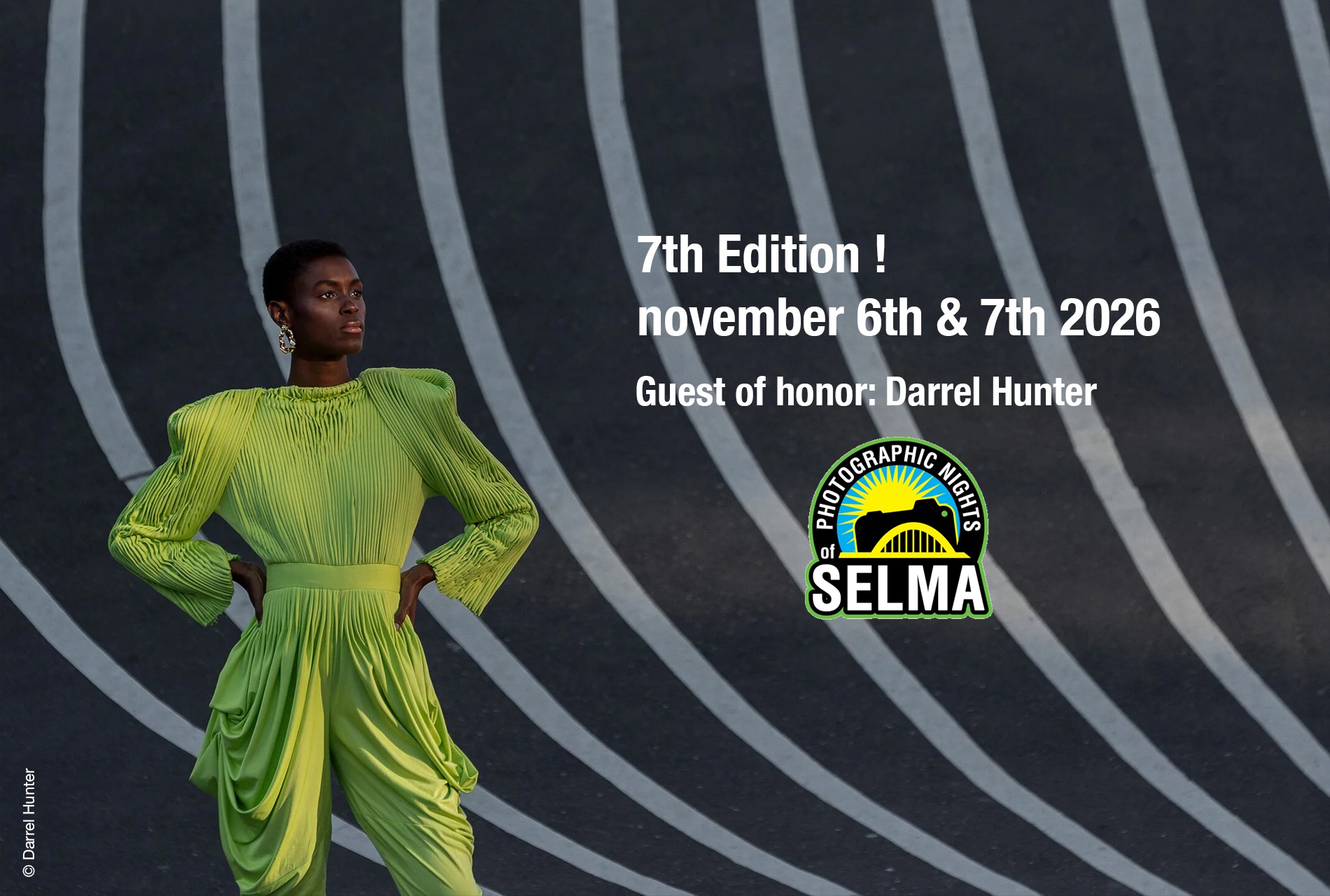 DARREL HUNTER ANNOUNCED AS GUEST OF HONOR FOR 2026 PHOTOGRAPHIC NIGHTS OF SELMA